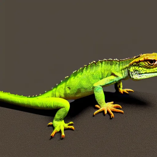 Prompt: photorealistic lizard, 5 0 mm, kanon