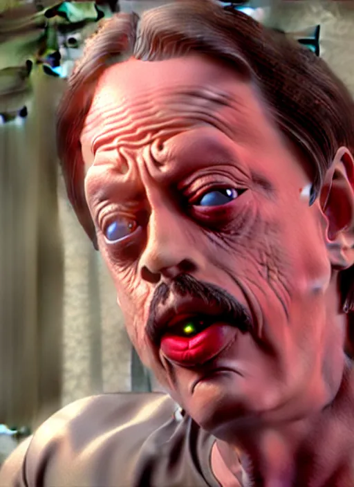 Image similar to steve buscemi as kirby