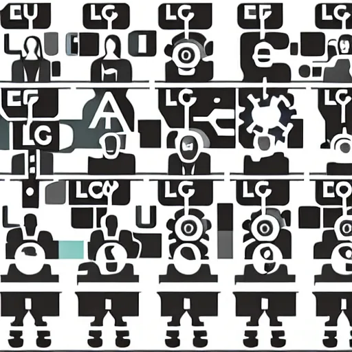 Image similar to logomark epic company of the future, AI art, epic, vector art