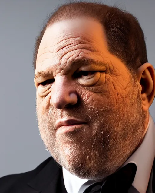 Image similar to harvey weinstein as an action figure, hyper real, advertising photography, 8k