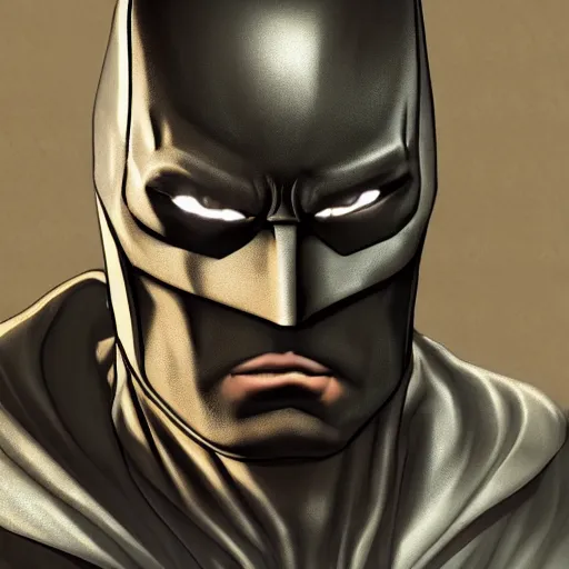 Prompt: extra wrinkly Batman, realistic, 4k, character art