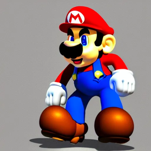 Image similar to photo of super mario, biblically accurate, with several legs and arms and eyes, highly detailed, extremely high quality, hd, 4 k, 8 k, professional photographer, 4 0 mp, lifelike, top - rated, award winning, realistic, detailed lighting, detailed shadows, sharp, no blur, edited, corrected, trending