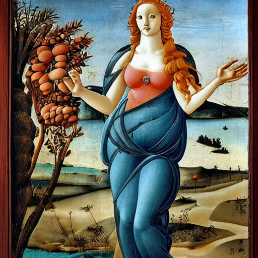 Image similar to venere di botticelli