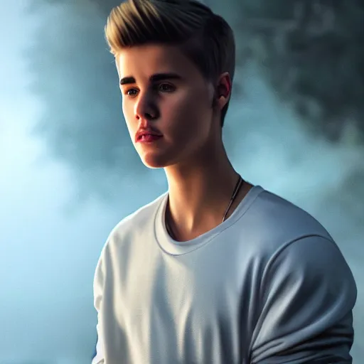 Prompt: hyperrealistic dslr film still of justin bieber at beaver dam, stunning 8 k octane comprehensive 3 d render, inspired by istvan sandorfi & greg rutkowski & unreal engine, perfect facial symmetry, dim volumetric cinematic lighting, extremely hyper - detailed, incredibly real lifelike attributes & flesh texture, intricate, masterpiece, artstation, stunning