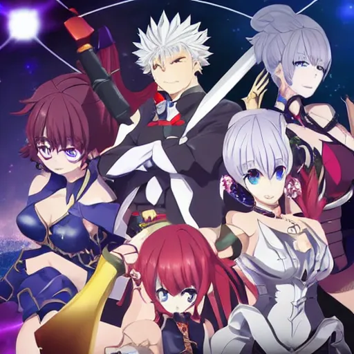 Image similar to fate grand order