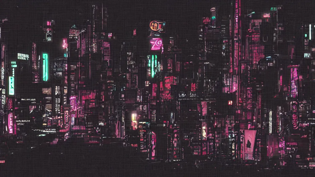 Prompt: black cyberpunk background