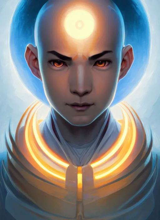 symmetry!! portrait of aang, avatar the last | Stable Diffusion | OpenArt