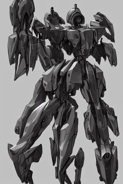 Image similar to full body illustrations of mecha, moderately detailed, ryouta otsuka, by momo koshu, by gerald payumo, by lance wilkinson, concept art, artstation, deviantart, pinterest, unreal engine