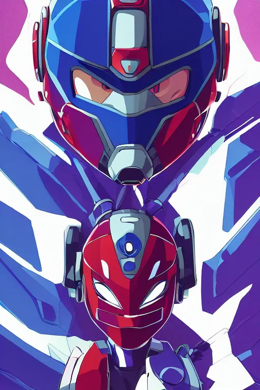 Image similar to robot ninja mask helmet megaman x zero rockman 2 0 2 2 switch game boss legacy collection fanart artsation, art gta 5 comics, behance hd by jesper ejsing, by rhads, makoto shinkai and lois van baarle, ilya kuvshinov, rossdraws global illumination ray tracing