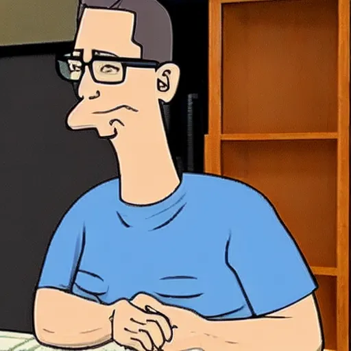 Prompt: the real hank hill