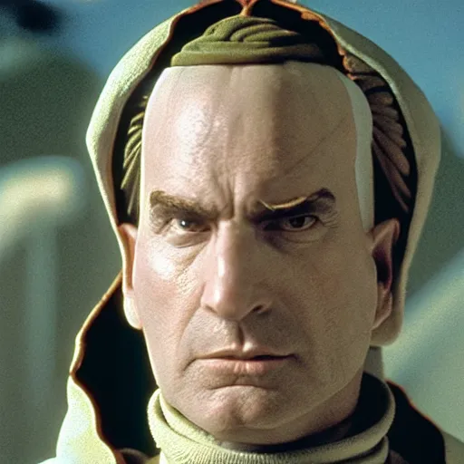 Prompt: bib Odenkirk as obi won Kenobi in the original star wars