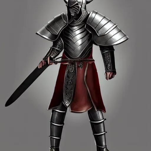 Image similar to armor concept medieval European with subtle Japanese hints made of steel and leather, concept art, armor