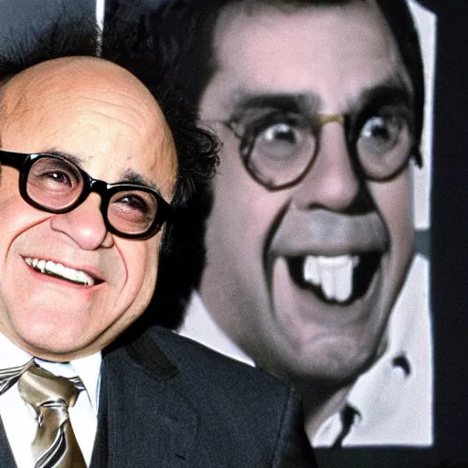 Prompt: Danny Devito the vampire slayer