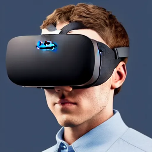 Prompt: a leaked photo of next-gen oculus quest