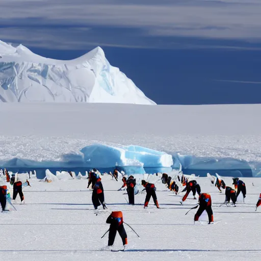 Image similar to the antarctic olympics