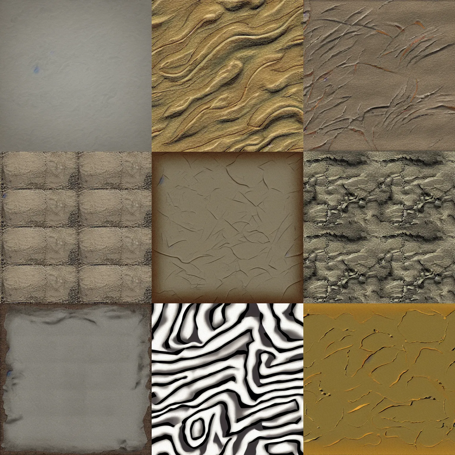 Prompt: hand painted texture map