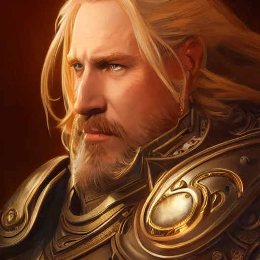 Image similar to ultra realistic illustration of arthas menethil, intricate, elegant, highly detailed, digital painting, artstation, concept art, smooth, sharp focus, illustration, art by artgerm and greg rutkowski and alphonse mucha