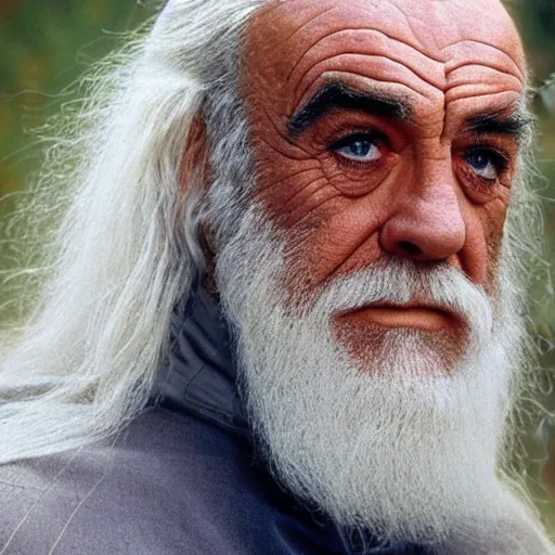 Image similar to Sean Connery as Gandalf