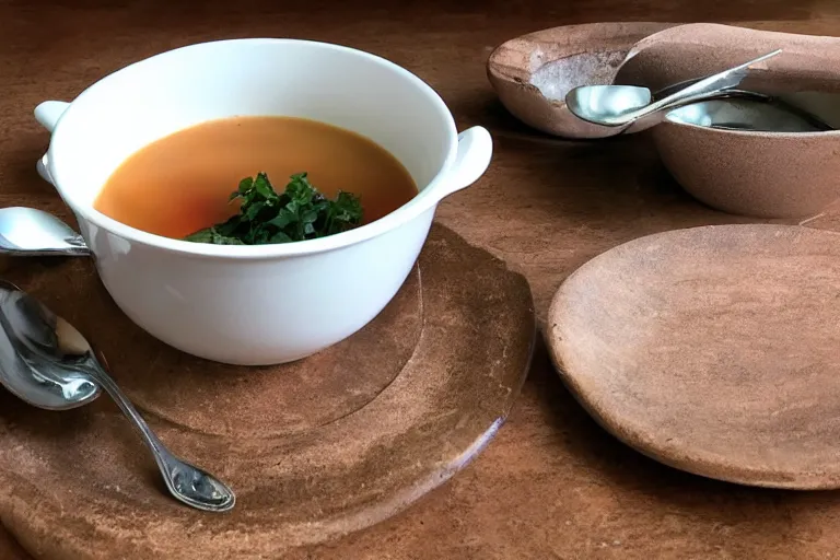 Image similar to blank room soup