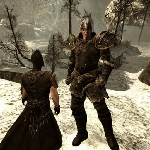 Image similar to Till Lindemann in Skyrim V