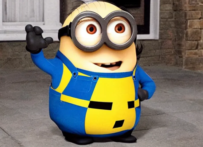 Image similar to Danny Devito as a Minion