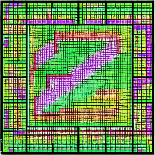 Image similar to thousands of mbg aligned in a grid, isometric, 8 k resolution