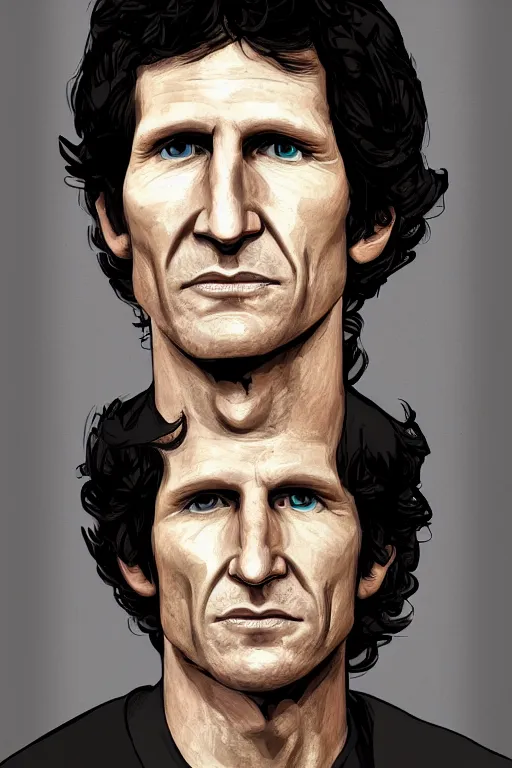 Prompt: Portrait of Todd Howard