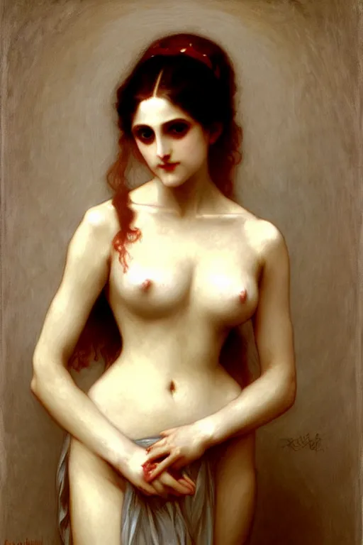 Prompt: elegant lady zombie, painting by rossetti bouguereau, detailed art, artstation