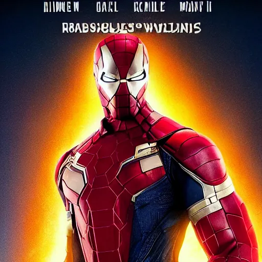 Image similar to marvel's robbie baldwin, live action, movie poster,