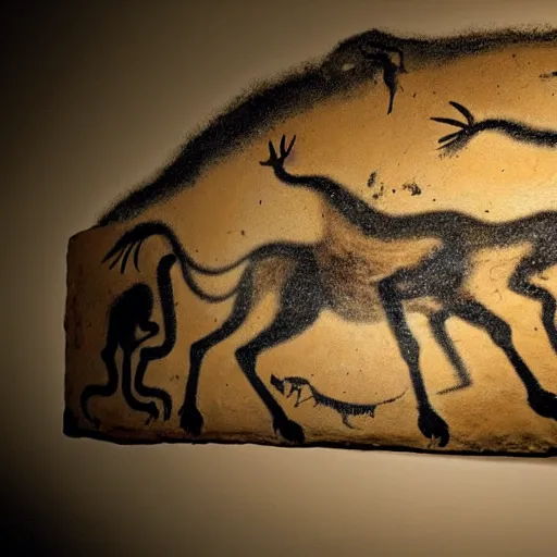 Image similar to hunting, chauvet cave