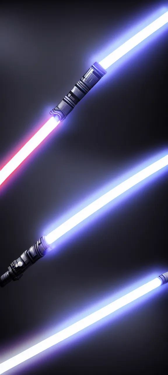 Image similar to ultra - detailed cinematic render, of a lightsaber lying vertically on the floor, in a dark room, octane render, deviantart, high quality, digital art, 8 k, jedi fallen order teaser, jedi fallen order lightsaber wallpaper 4 k, cal kestis lightsaber wallpaper pinterest