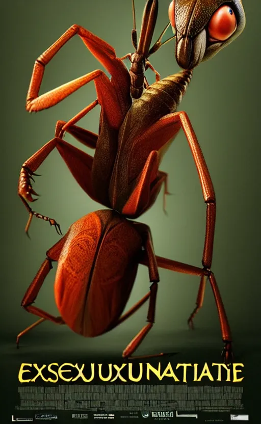 Image similar to exquisite imaginative creature poster art, like a bug, like a mantis, movie art, by lucusfilm, weta studio, 8 k, denoised