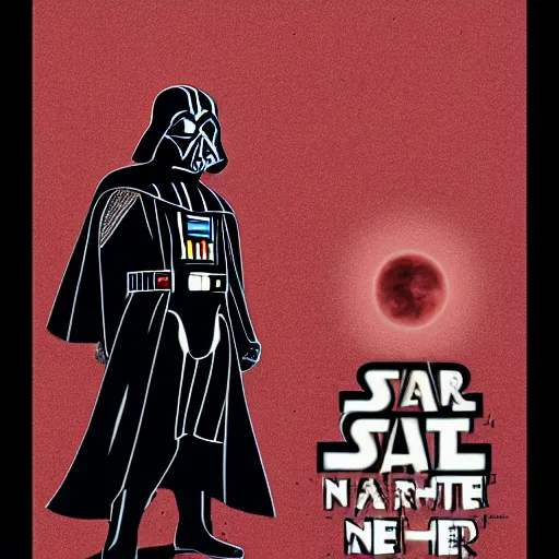 Image similar to darth vader by neil gaiman