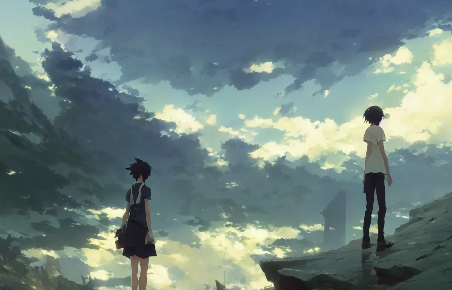 Image similar to makoto shinkai concept art of the spork dimension, key visual, ambient lighting, highly detailed, digital painting, artstation, concept art, sharp focus, by makoto shinkai and akihiko yoshida and hidari and wlop and greg rutkowski