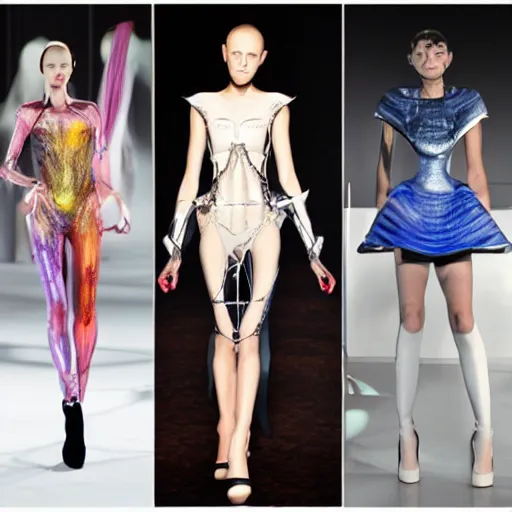 Image similar to haute couture, iris van herpen, mugler, techno mystic, inanna ashteroth, nautical siren, princess intergalactica, gateway to futurisma