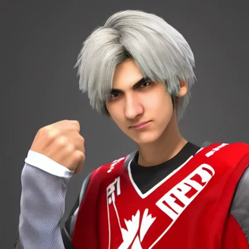 Image similar to xqc in super smash brothers, 4k, high detail, high-resolution photograph, professional photography, ultra-detail