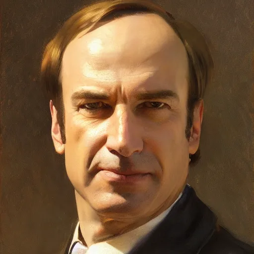 Prompt: saul goodman, better call saul, face detail by theodore ralli and nasreddine dinet and anders zorn and nikolay makovsky and edwin longsden long,, painting by sargent and leyendecker and greg hildebrandt, high detail 8 k