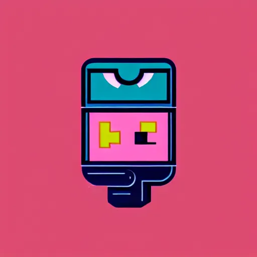 Image similar to face icon stylized minimalist game boy color, loftis, cory behance hd by jesper ejsing, by rhads, makoto shinkai and lois van baarle, ilya kuvshinov, rossdraws global illumination