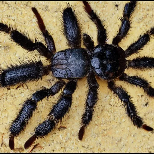 Prompt: Wikihow images on how to become a tarantula