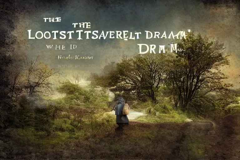 Prompt: the lost traveler's dream under the hill