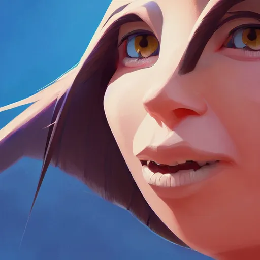 Image similar to face icon stylized minimalist m. a. s. h., loftis, cory behance hd by jesper ejsing, by rhads, makoto shinkai and lois van baarle, ilya kuvshinov, rossdraws global illumination