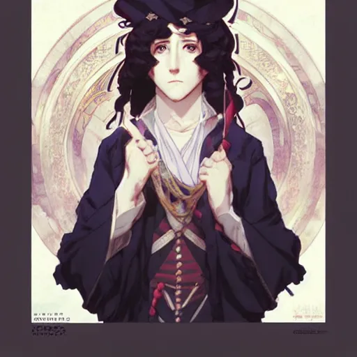 Image similar to symmetry!! portrait of george washington as an anime girl by krenz cushart and mucha and akihito yoshida and greg rutkowski,