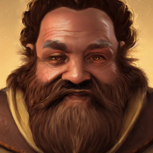 Image similar to a portrait painting of baradin the steampunk dwarf engineer from vermintide, highly detailed, fantasy, artstation, 8 k