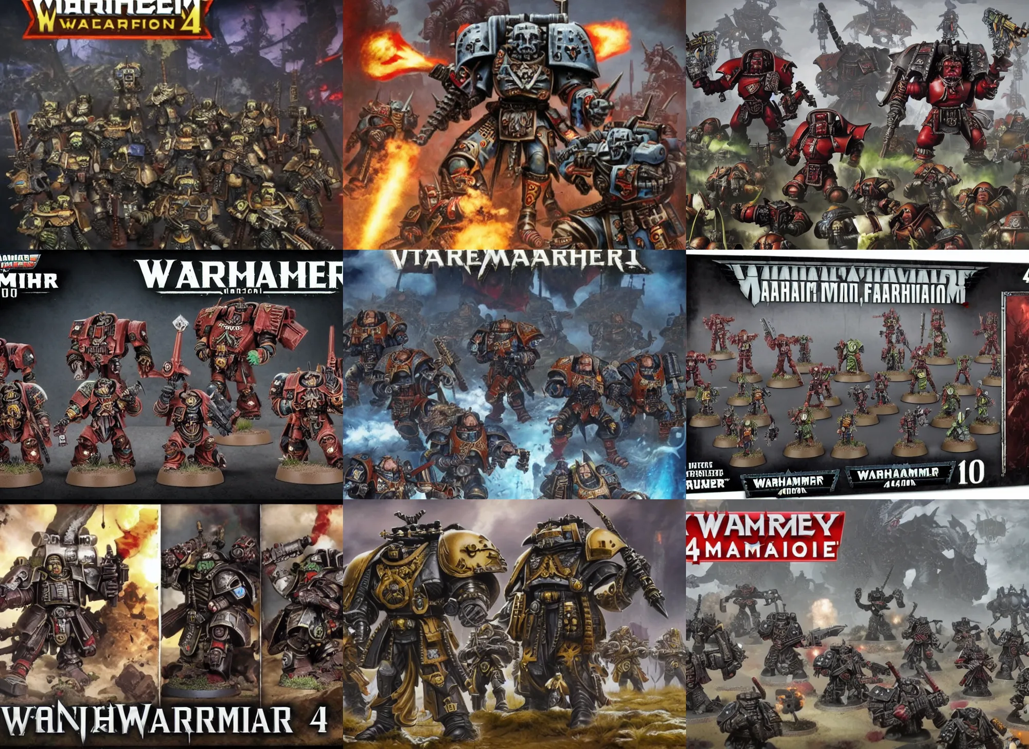 Prompt: new Warhammer 40,000 faction