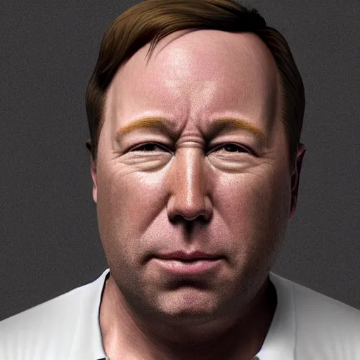 Image similar to hyperrealistic mixed media image of info wars alex jones crying on the toilet, stunning 3 d render inspired art by xiang duan and thomas eakes and greg rutkowski, perfect facial symmetry, hyper realistic texture, realistic, highly detailed attributes and atmosphere, dim volumetric cinematic lighting, 8 k octane detailed render, post - processing, masterpiece,