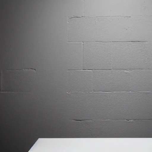 Image similar to an ultra high definition professional studio photograph, 5 0 mm f 1. 4 iso 1 0 0. the photo is set in a plain empty white studio room with a plain white plinth centrally located. the photo depicts a brick on the plinth in the centre of the photograph. three point light.