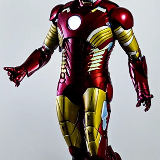 Image similar to jensen ackles as iron man, full body photo, detailed face