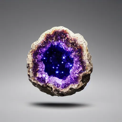 Image similar to the universe as a geode. 8 k