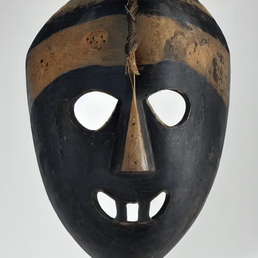 Prompt: a deadly samorai mask