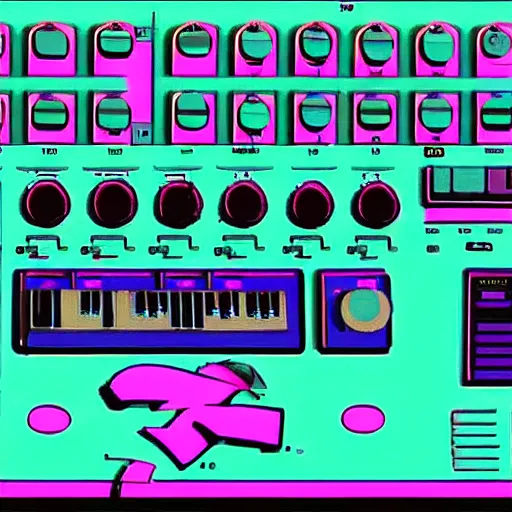 Prompt: Lofi beats to test your soundcard with, Canyon.MID, Vaporwave 1993